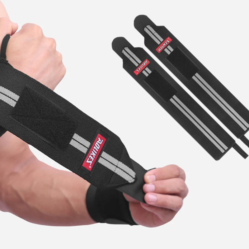 Força Banding Wrist Brace Exercício Halterofilismo Fitness Training Horizontal Protective Equipment Musculação Wrist Brace