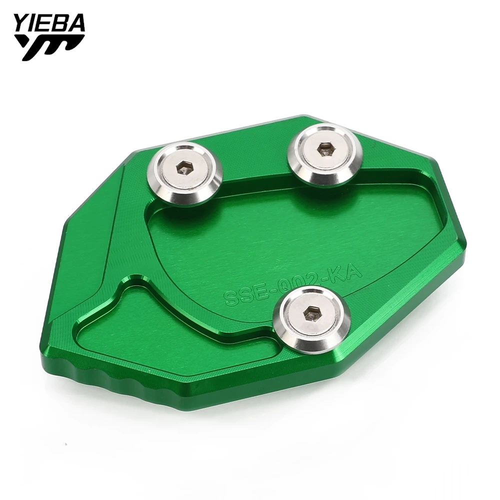 For KAWASAKI Ninja ZX14R / ZX14 / ZZR1400 GTR1400 / Concours 14 2012-2023 Side Stand Enlarger Plate Kickstand Enlarge Extension