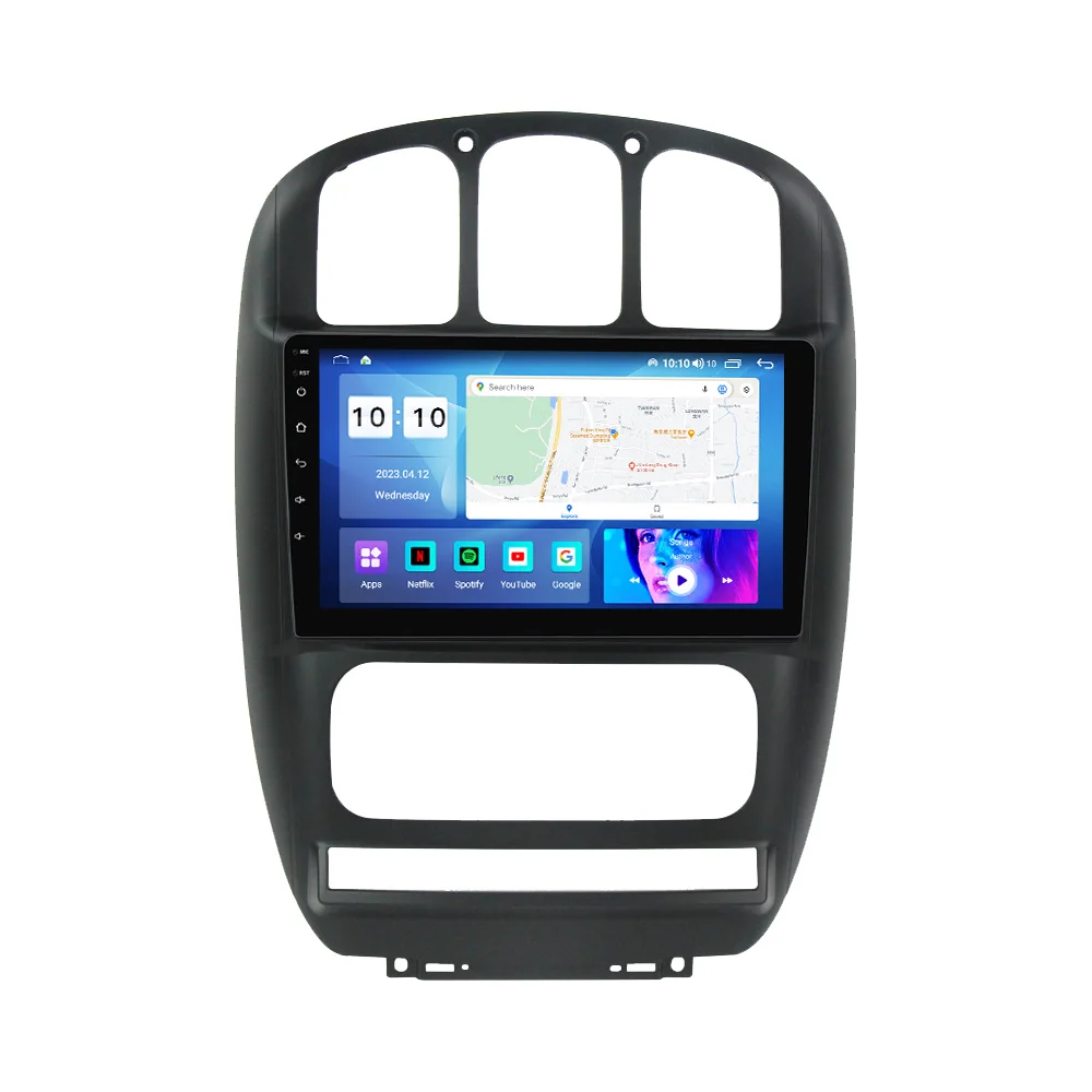 Android Car DVD Player Touch Screen Wireless Car-play Auto for Dodge Caravan 2000-2007
