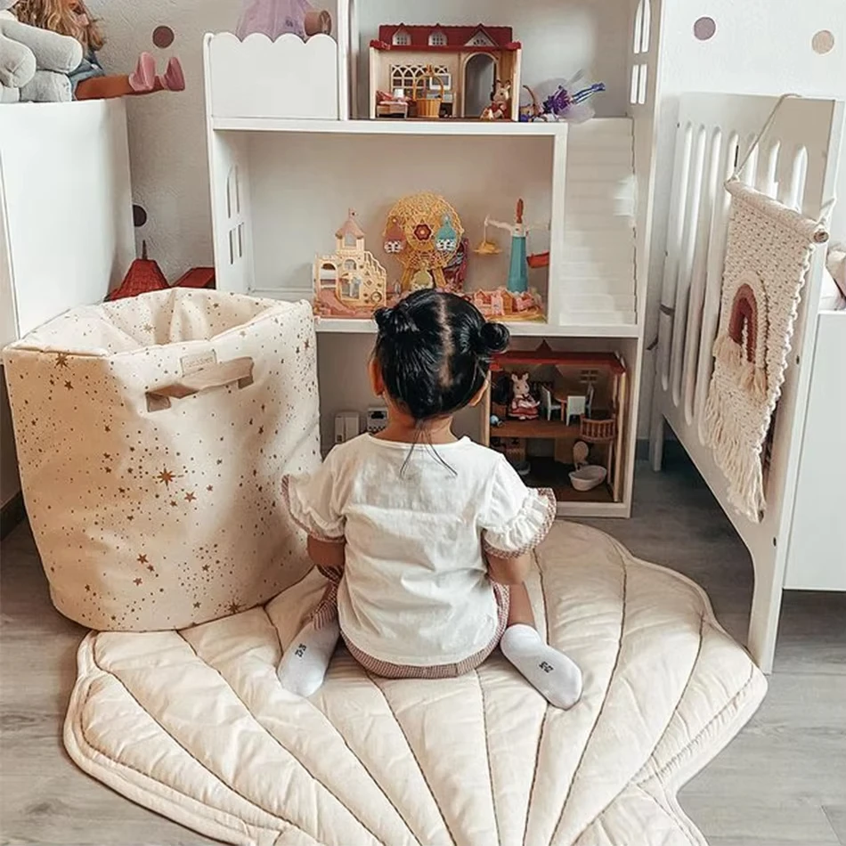 Carpet Seashell Shaped Thin Cute Cushion Living BedRoom Decorative Carpet Floors Carpet for Family Supplies Rug Room Decoration