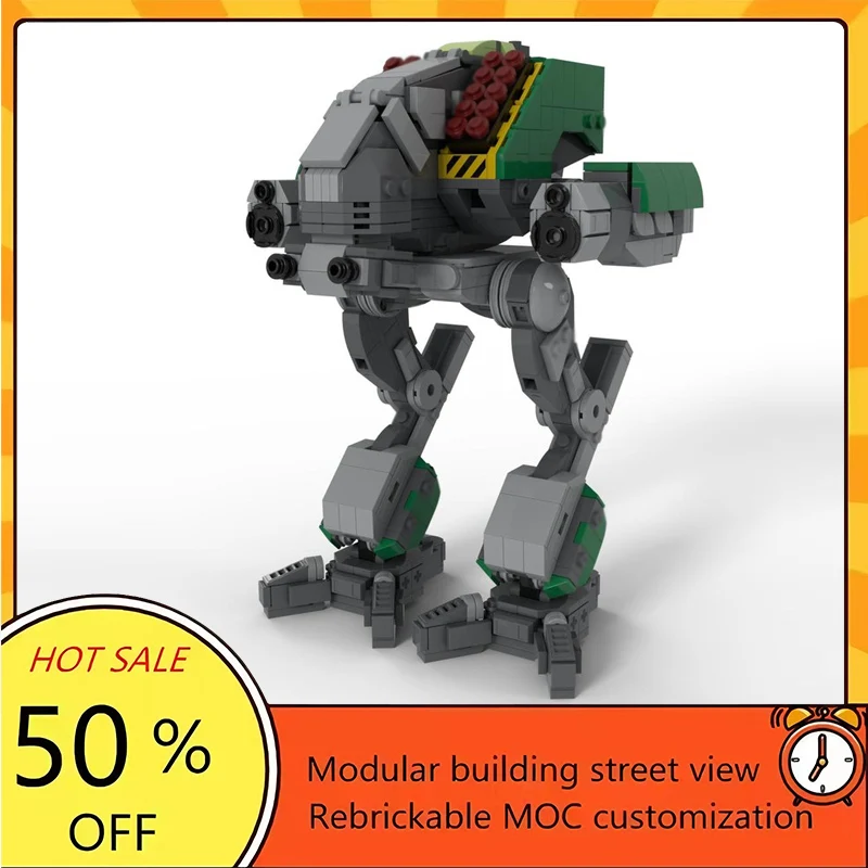 

Набор для сборки модульного робота OmniMech из 1011 деталей по мотивам популярного фильма «Звездные войны», конструктор MOC, технологичный подарок, праздничный набор для детей