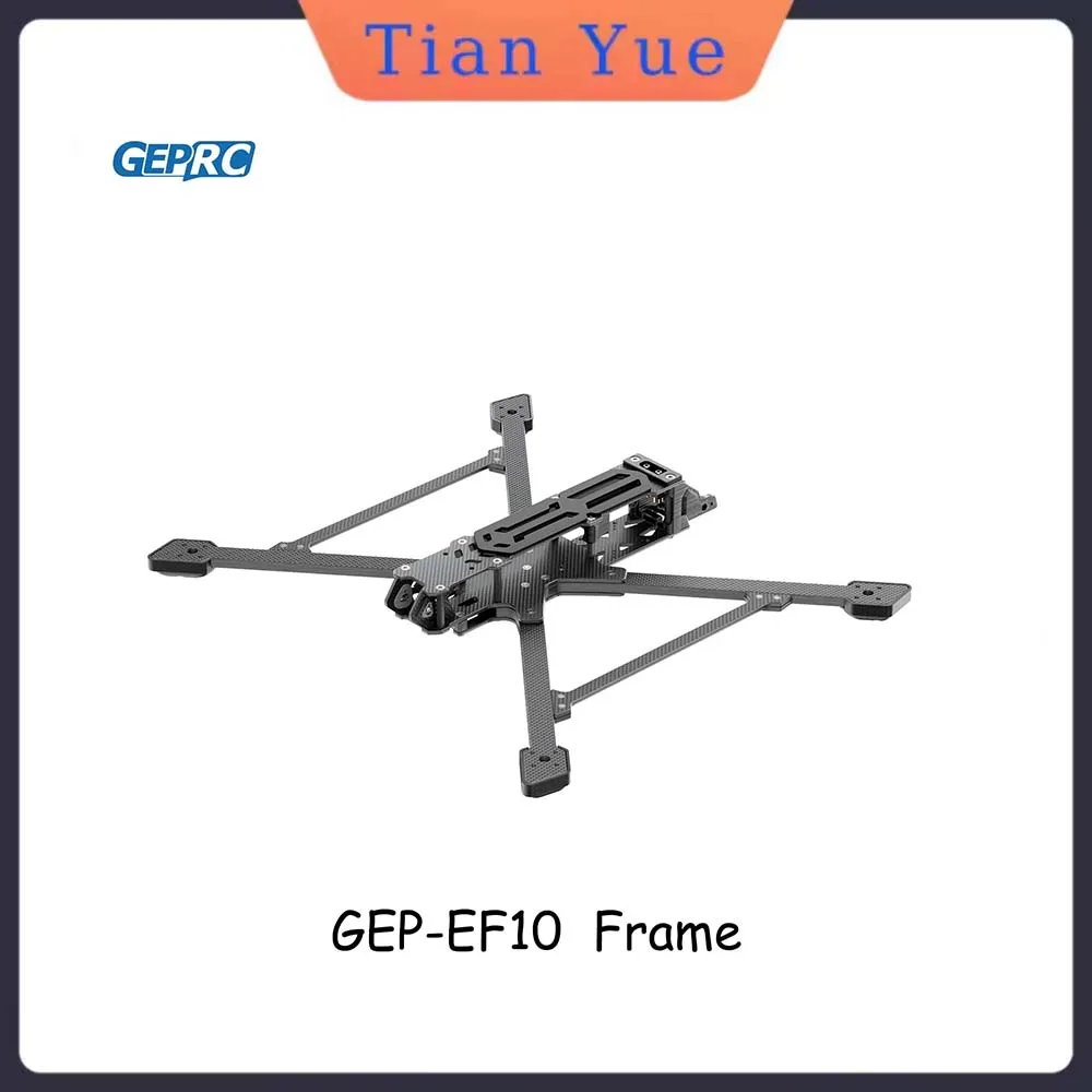 

GEPRC GEP-EF10 Quadcopter FPV Freestyle RC Racing Drone Frame Parts 10 Inch Propeller Accessory Base HD Long Range