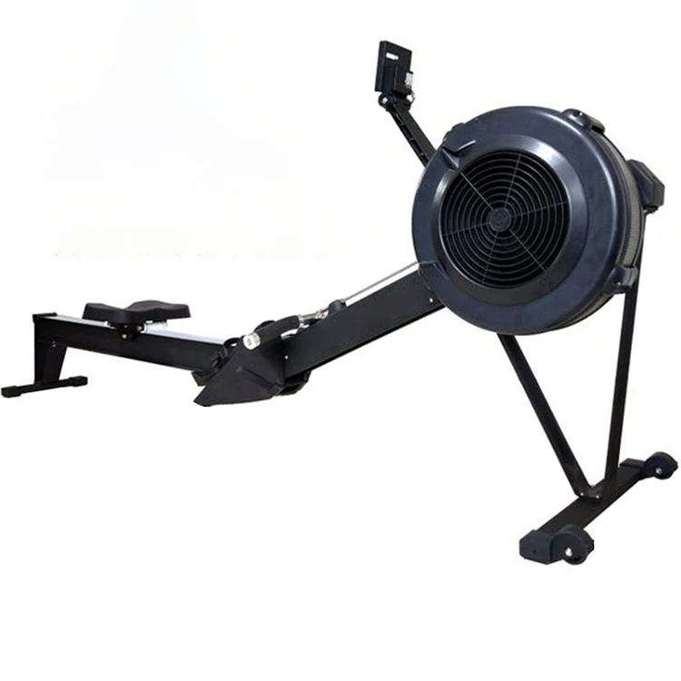 High Quality commercial cardio fitness gym FAN Resistance air Rower Rowing Machine with monitor