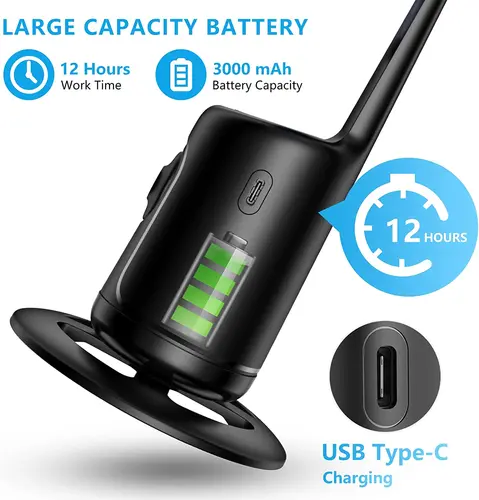 Imagen 2 del producto P01 seguimiento automático disparo cardán AI cámara reconocimiento cuerpo cara pista rotación 360 seguimiento inteligente sesión en vivo soporte de teléfono