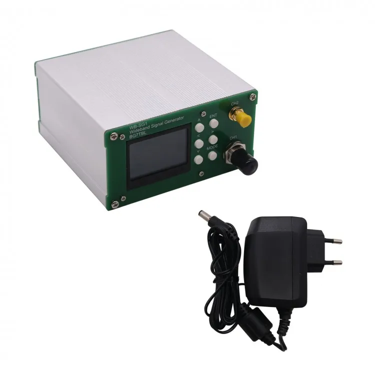 WB-SG1 1Hz-8GHz Wideband Signal Generator with Make-Break Modulation + Power Adapter