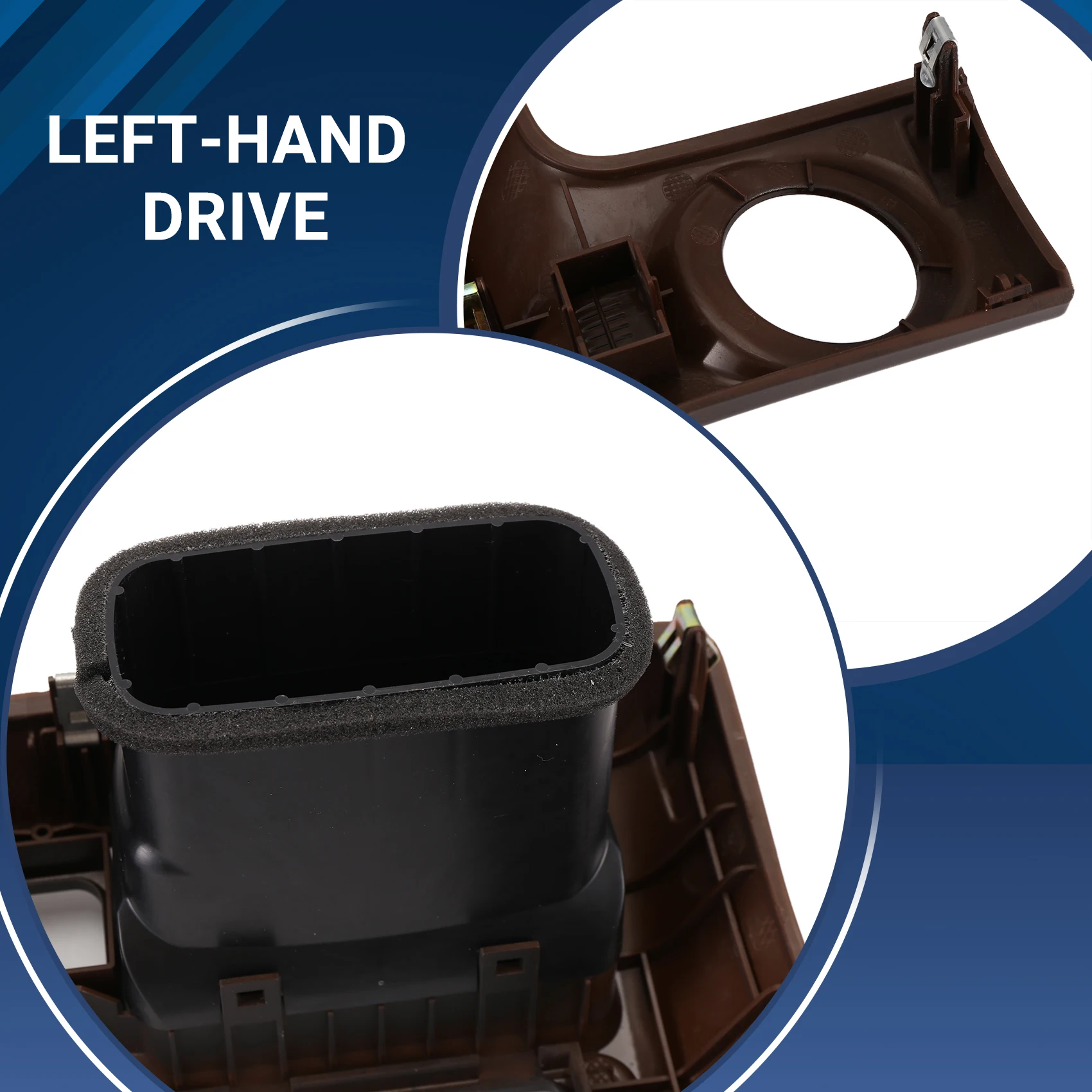 BB-자동차 대시 보드 중간 A/C 에어컨 콘센트 어셈블리 DVD 패널 프레임 55405-AC040 Toyota Avalon 1994-1999 LHD 용