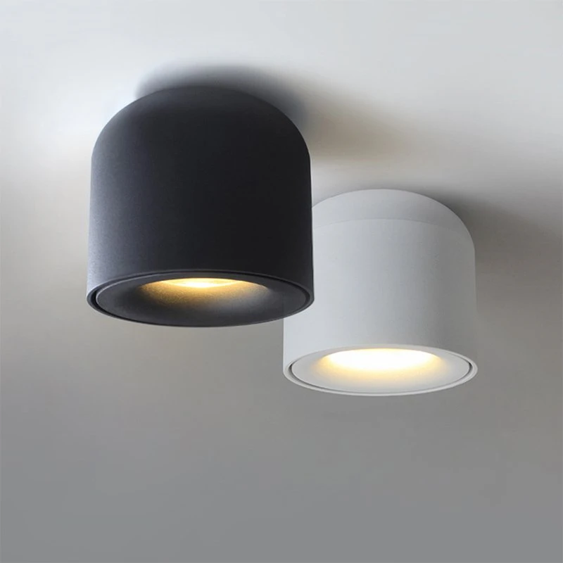 İskandinav Basit Oturma Odası Led Downlight Koridor Yatak Odası Banyo Led Tavan Lambaları Ev Dekor Odası Led Gömme Işıklar