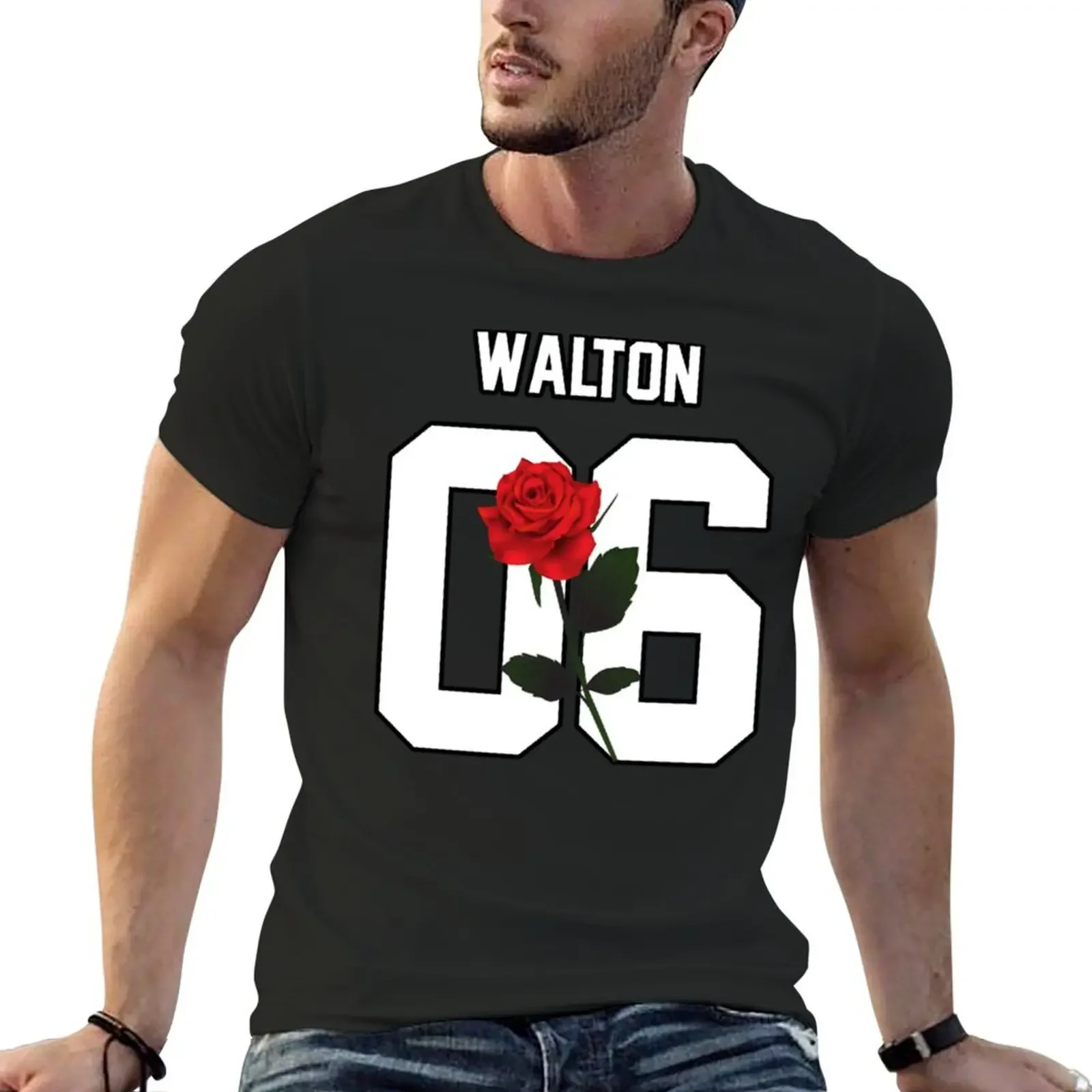 Javon Walton - Rose T-Shirt quick drying tops t shirt men