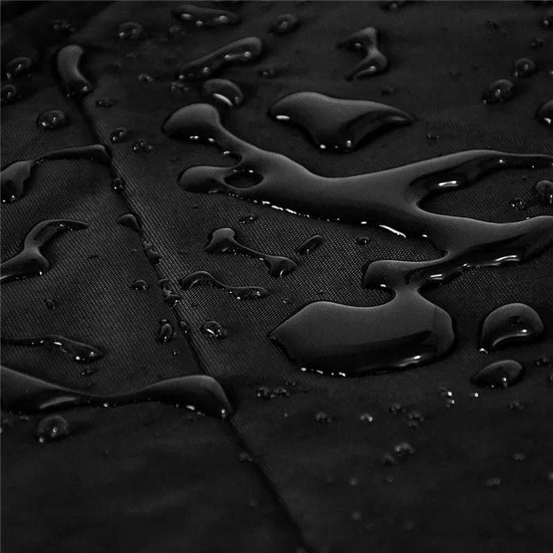 BBQ Cover Outdoor Dust Waterproof Weber Heavy Duty Grill Cover Rain Protective outdoor Barbecue cover bbq grill black
