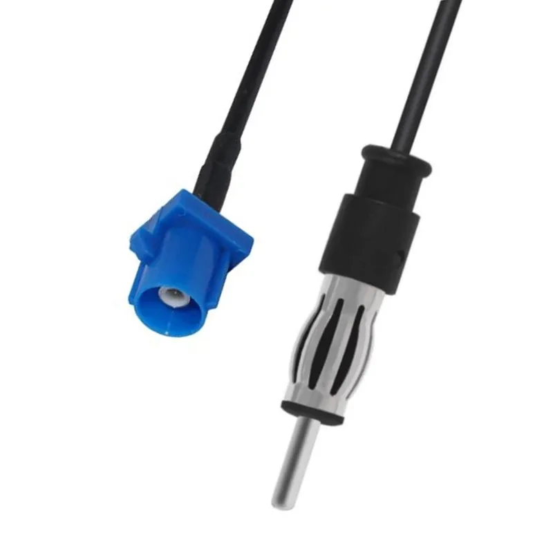 Car FM AM Stereo Radio Antenna Fakra Adapters Cable Extender for Fakra Z Female Male to DIN Male Adapters