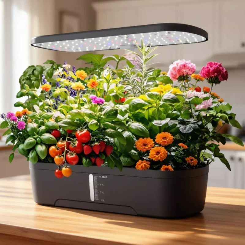 Vegetable Seed Box Intelligent Hydroponic Machine Planter Household Fill Light Plant Growth Light Planting Kit Soilless