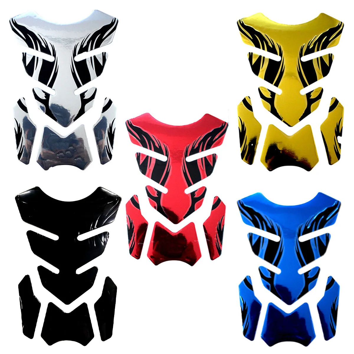 3D ยางนุ่มถังน้ำมันเชื้อเพลิงสติกเกอร์รถจักรยานยนต์อุปกรณ์เสริมสำหรับแอฟริกาทวิน 1100 CRF1100 NC750X CBF 600 CB 500X CB300F