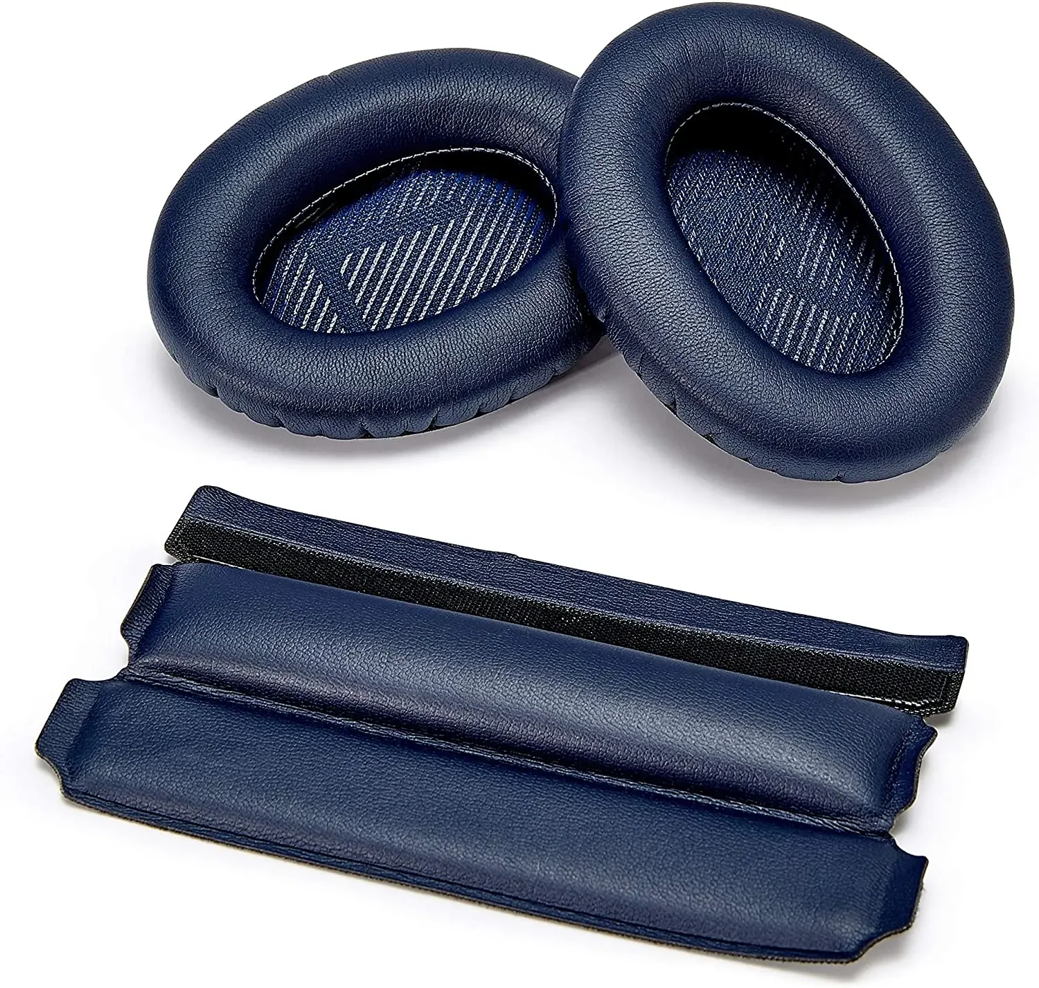 Headband Cushion and Ear Pads Replacement for Bose Quiet Comfort, 25, 35, QC25, QC35, QuietComfort (QC35ii) Headphones Cover