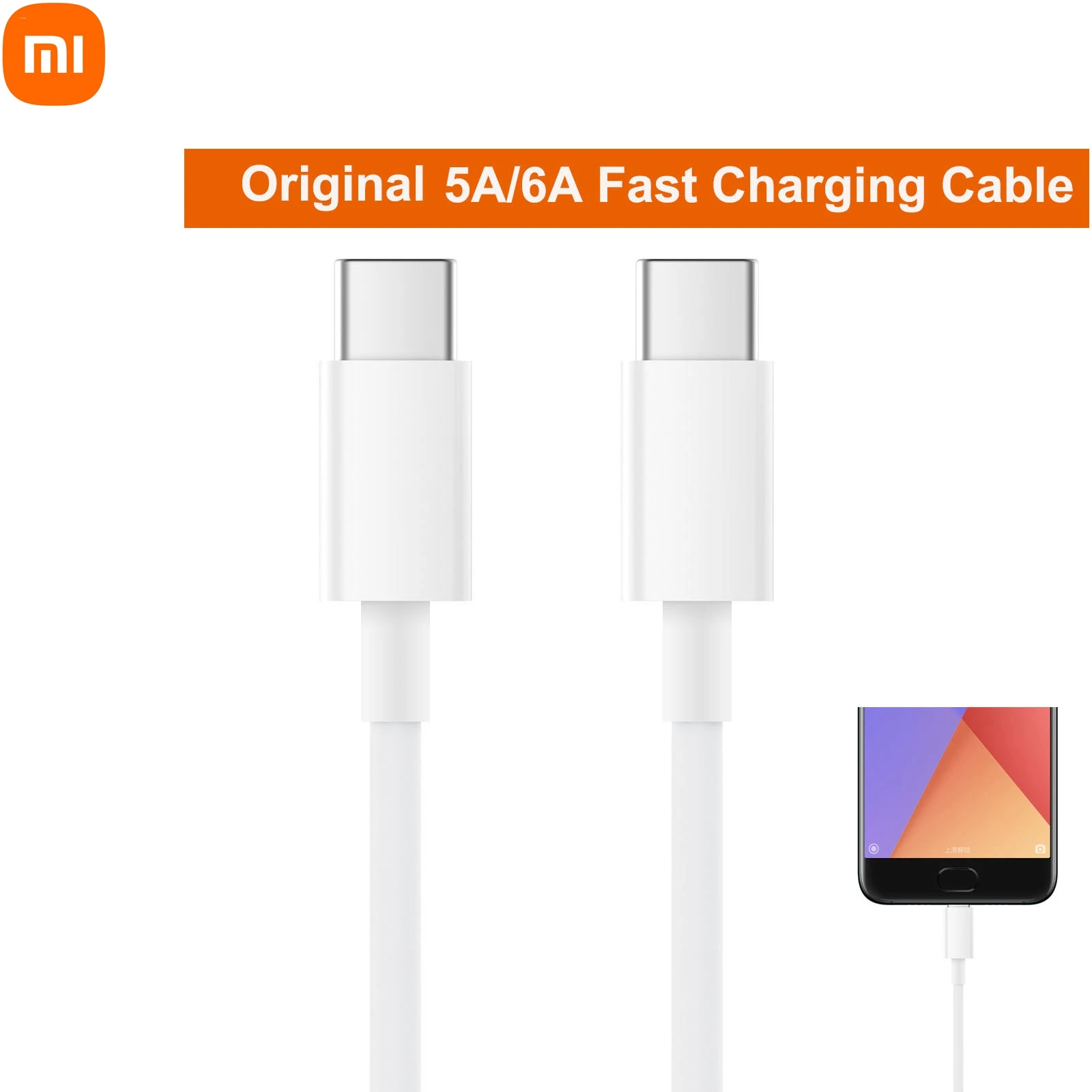 الأصلي Xiaomi USB C كابل نوع C شاحن الهاتف 5A/6A شحن سريع ل Xiaomi Redmi ملاحظة 10 Mi 11 كابلات 5A 3A PD 65 واط 120 واط 1 متر