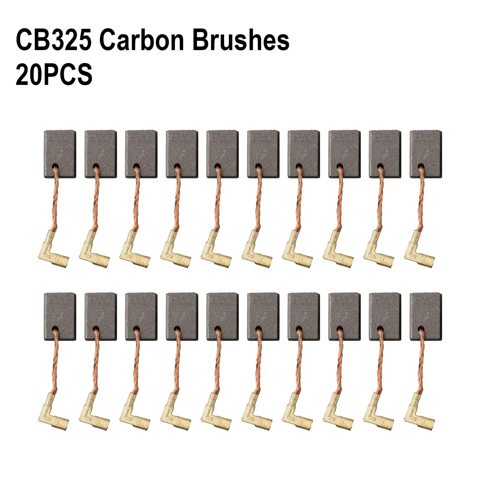 20pcs/set 5x11x16mm CB325 Motor Carbon Brushes For 9554NB 9557NB Angle Grinder Power Tools Accessories