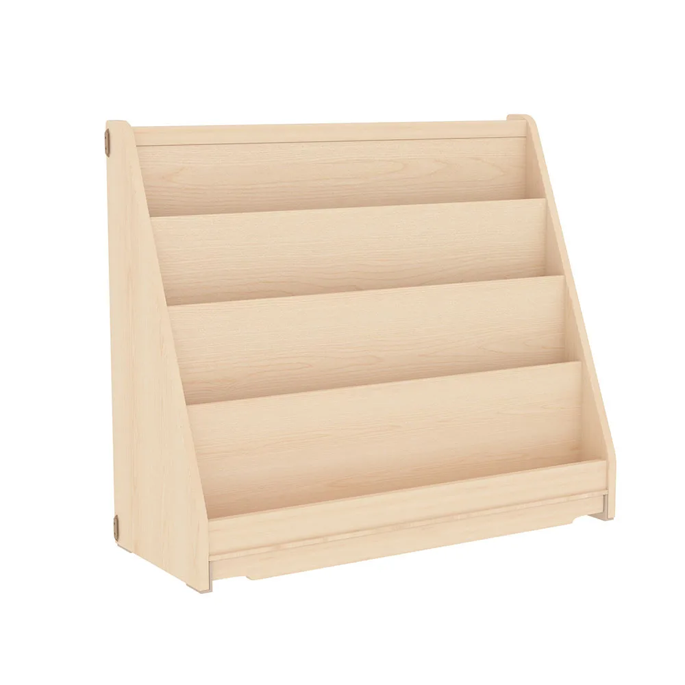 رف كتب خشبي مخصص لمكتبة الأطفال بأسعار معقولة رف كتب تخزين للأطفال