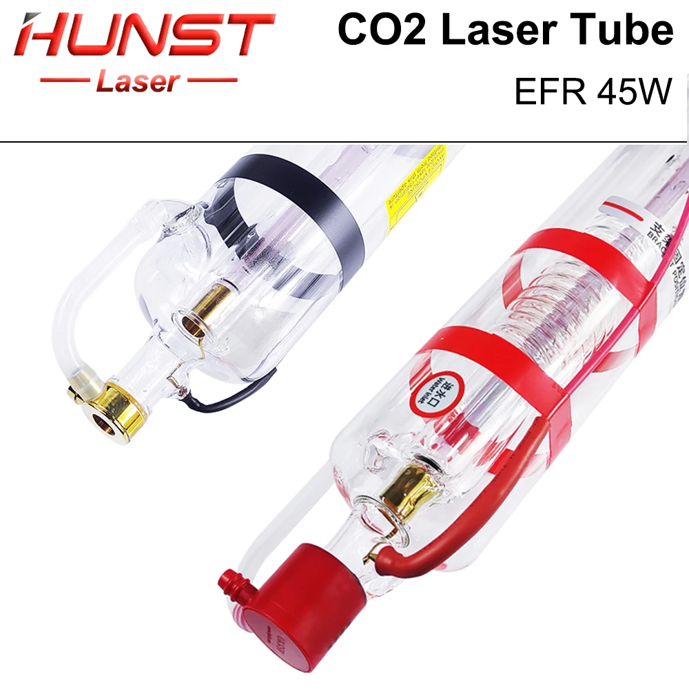 

Hunst EFR 45W CO2 Laser Tube Diameter 50mm Length 800mm Laser Glass Lamp For CO2 Engraving Cutting Machine