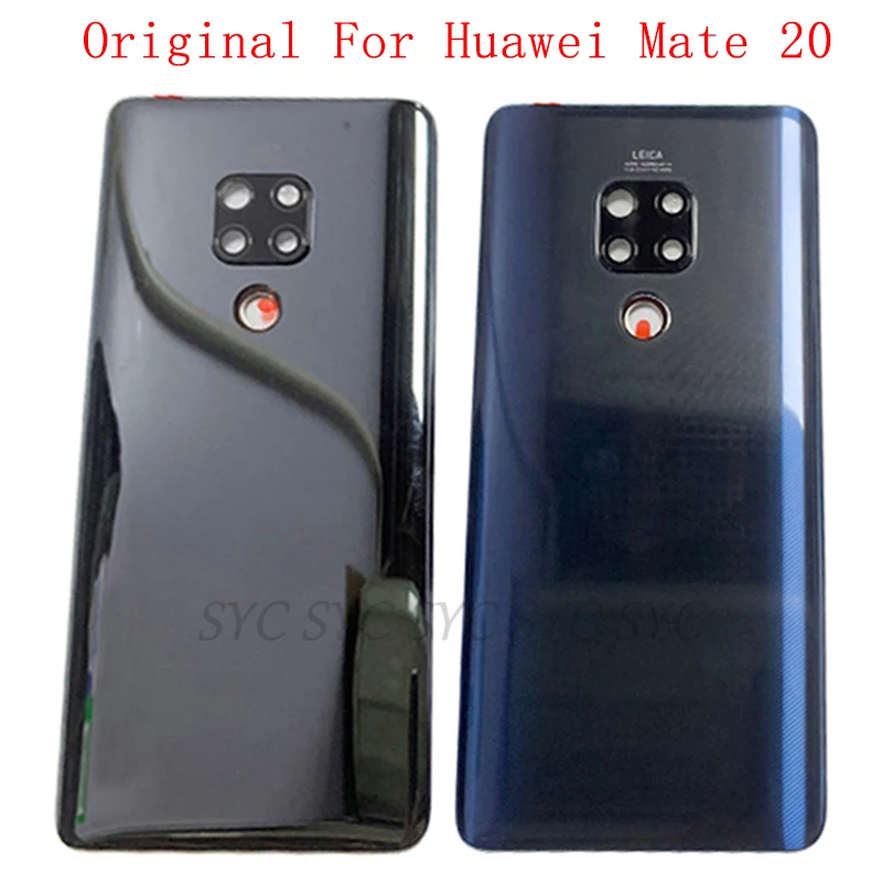 

Original Battery Cover Rear Door Case Housing For Huawei Mate 20 Back Cover with Camera Frame Lens Logo Repair Parts
