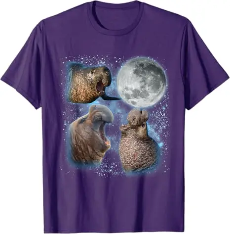 Elefanten- und Seehunde-Liebhaber, Galaxie, Mond, Wildtier, Zoologe, T-Shirt, Y2k, ästhetische Kleidung, Neuheitsgeschenk, Streetwear, personalisiertes T-Shirt – Detail 7