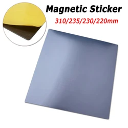 Magnetic Sticker 310x315 310x310 235x235 230x230mm 220x220mm Magnetic Base Good Adhesion For 3D Printer K1 Max Ender 3 K1C