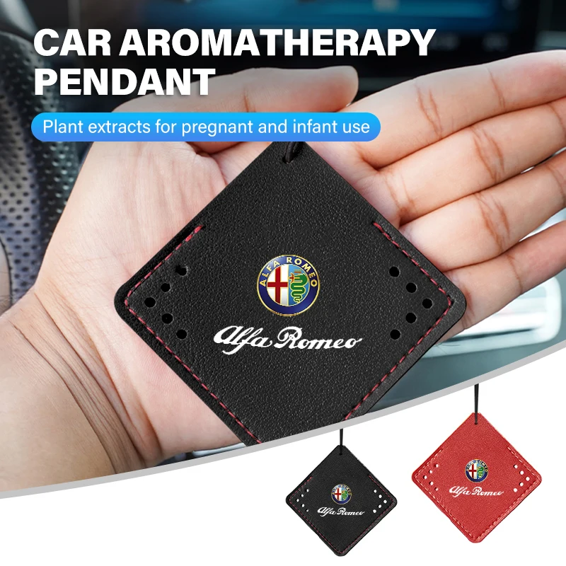 2026 pegatina caliente ambientador de aire para coche pieza de aromaterapia colgante de Perfume para Alfa Romeo Giulia 147 Mito 156 159 166 GT Stel