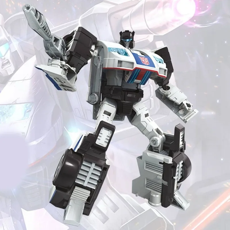 En stock, figura de acción de robot Jazz de clase Deluxe de Hasbro Transformers Generations Power Of The Primes, regalos coleccionables, adorno