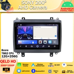 10,1-calowy DSP BT Android 14 dla Cadillac CTS 2002-2007 SRX 2003-2009 Radio samochodowe Multimedialny odtwarzacz wideo Nawigacja GPS bez 2din dvd