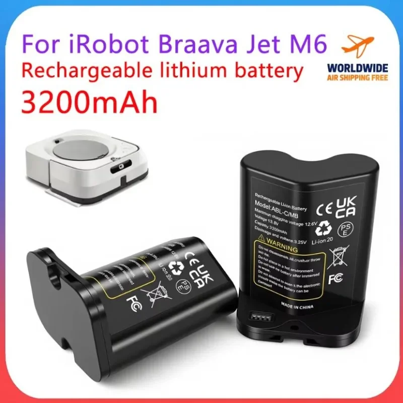 Battery Robot Braava M6 - AliExpress