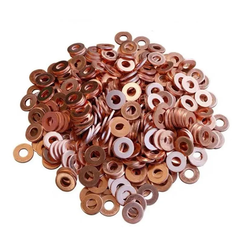 

100PCS 7x15mm/9x18mm CRIN Diesel Common Rail Injector Copper Seal Washer Gasket Ring Repair Kits