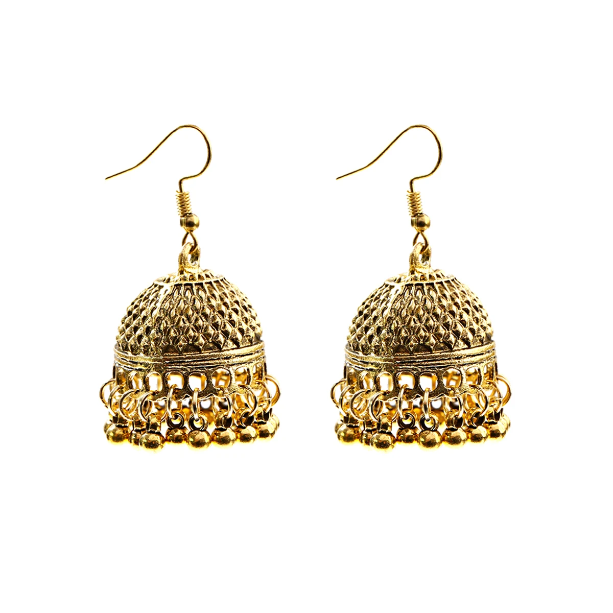 Pendientes Piercing Indian Jewelry Jhumka Tassel Earrings Women Accessories Kolczyki Silver Color Earring Trendy Party Ear rings image 3