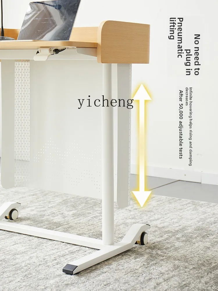 

QZT1 Movable Adjustable Desk Lecture Table Speaking Table Training Conference Room Small Lecture Lecture Podium