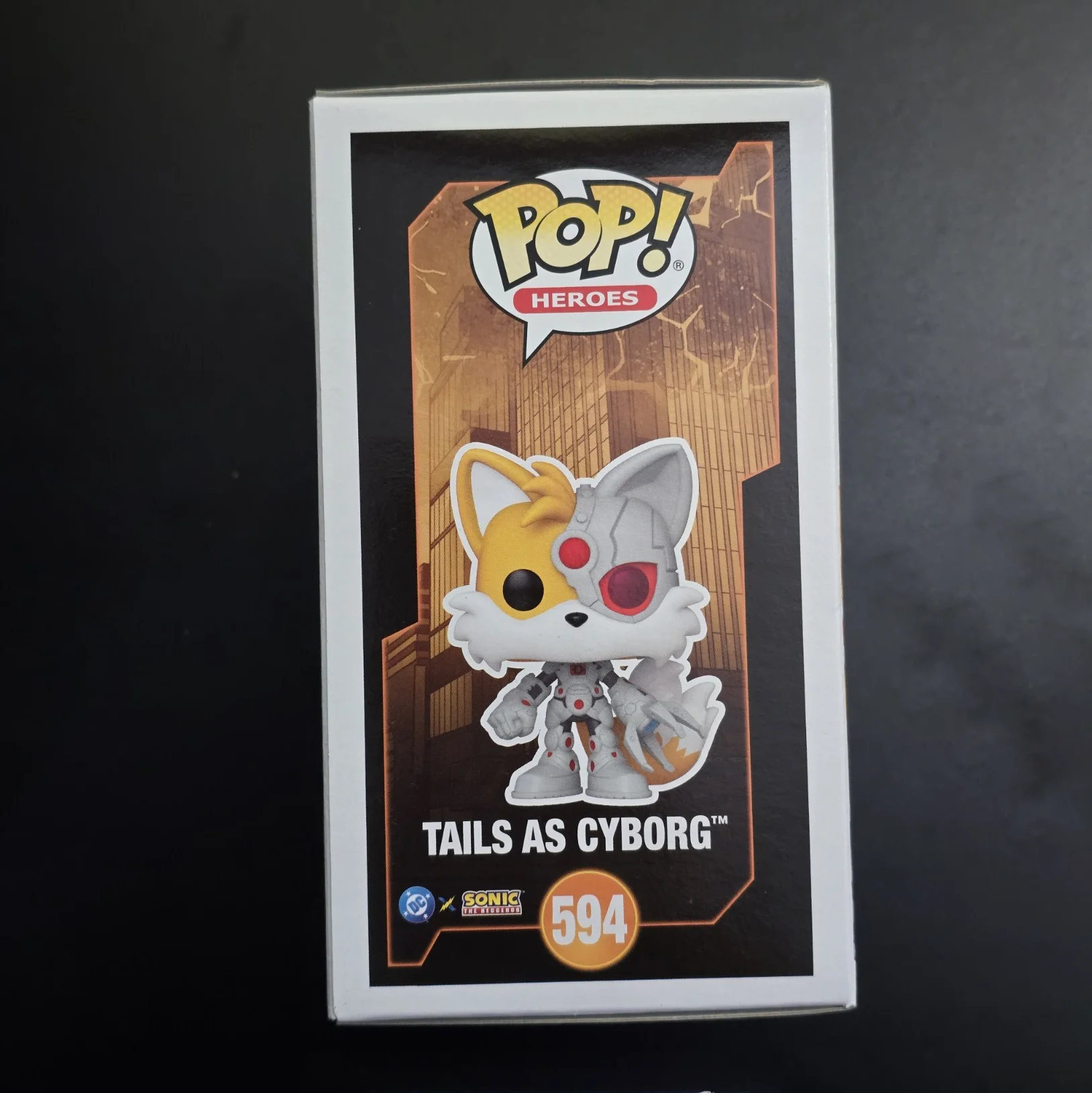 Tails as Cyborg #594 Figure - Funko Pop Official Genuine Limited Edition Collectible Figures Anime Sonic the Hedgehog Fans Gift - view 4