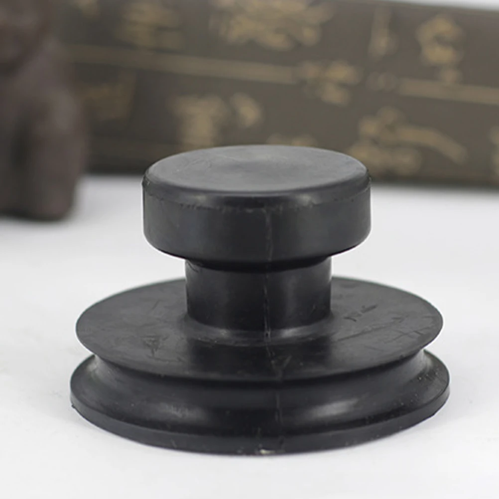 

Rubber Suction Bowl Handle Sucker Singing Cups Lifting for Sound Accessories Tool