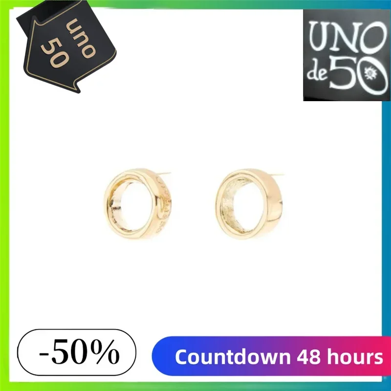 

2024 Selling Exquisite High Quality UNO DE 50 Fashion Classic 925 Earrings Jewelry Romantic Holiday Gift