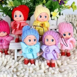 Doll Best Toy Gift for Girl Confused Doll Key Chain Phone Pendant Ornament Home Miniature Little Hat Clown Mobile Phone Pendant
