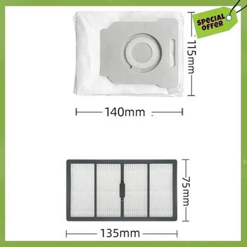 ABGP-طقم قطع غيار بديلة ملحقات المكنسة الكهربائية البلاستيكية لـ Irobot Roomba S9(9150)، S9+(9550) S9 Plus، S Series Vacuum Clean