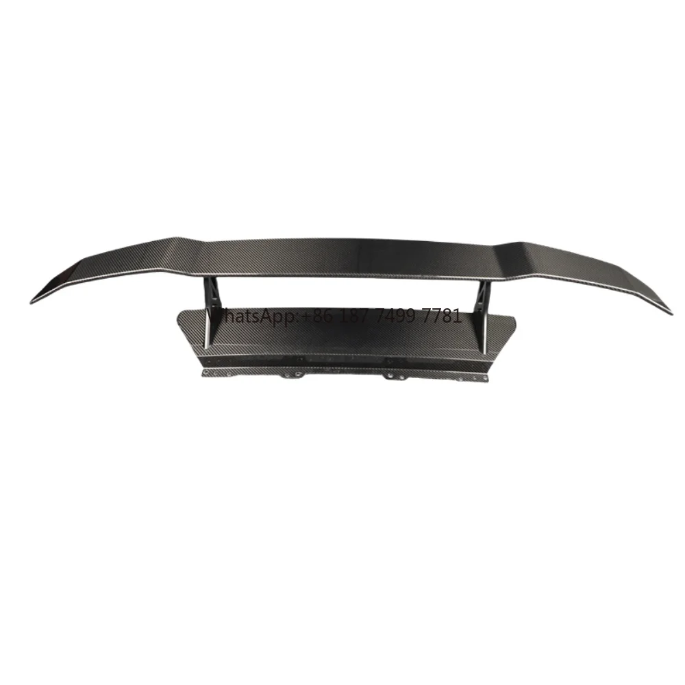 

V-style Dry Carbon Fiber Rear Spoiler for . Huracan LP580 LP610 Body Kit Upgrade and Modification