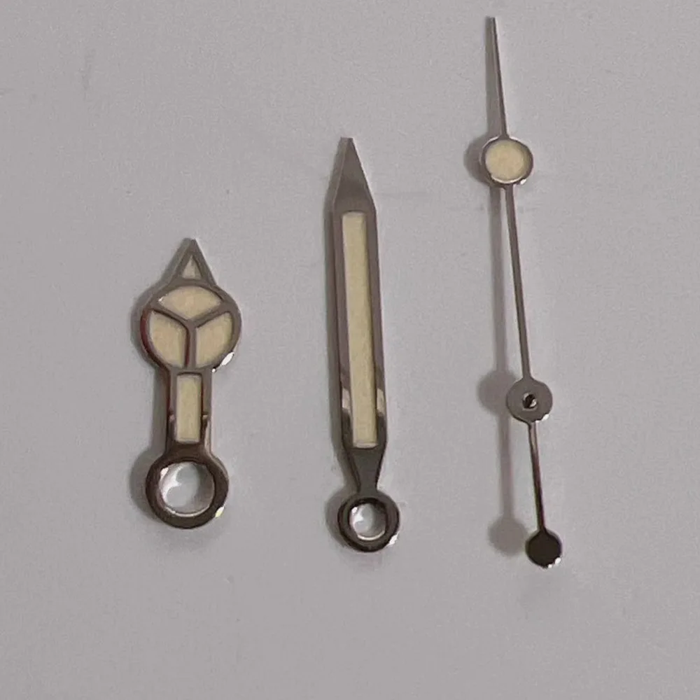 

NH35 Hands Green Luminous Three Pointers Needles for NH35/NH36 8215 8200 821A GD3804 Movement, For Mingzhu 2813 Watch Hands