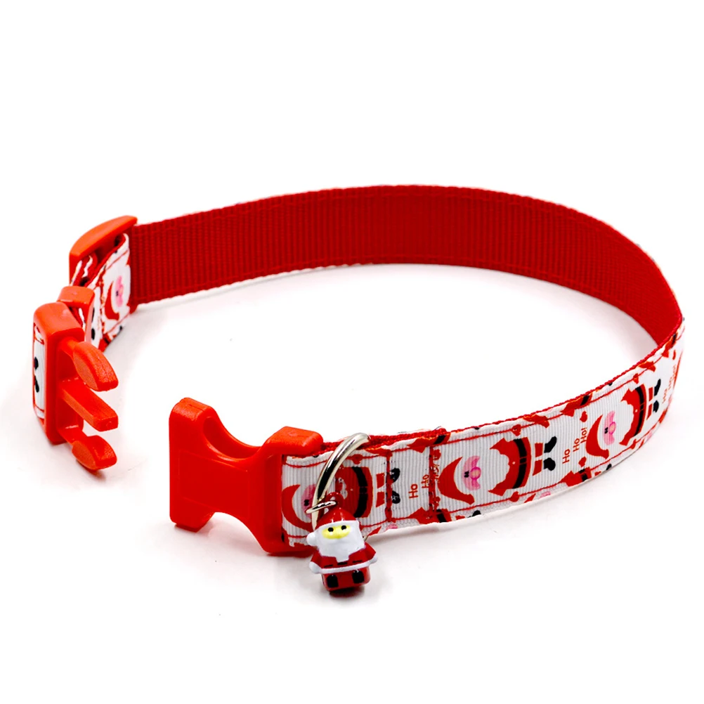 2 uds. Accesorios para Collar para mascotas, collares para perros y gatos, Papá Noel, suministros para perros y gatos