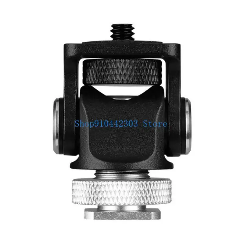 L4MD قابل للتعديل يميل شاشات الكاميرا بين قوسين محول الحذاء البارد لشاشات 5 و 7 بوصة #4