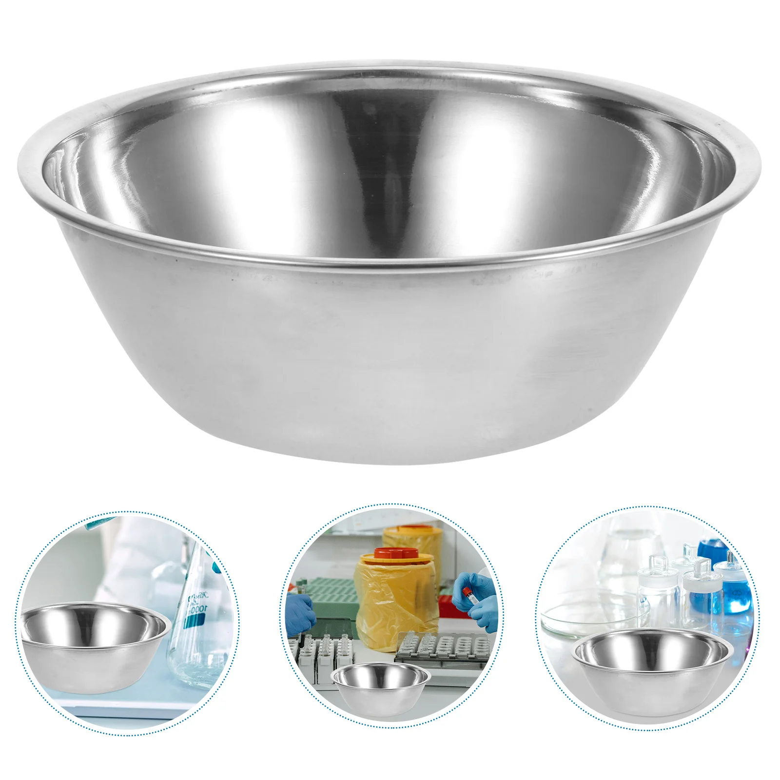 Stainless Steel Dressing Basin Acid Alkali Resistance Tray Measuring Cup Tattoo Bowl