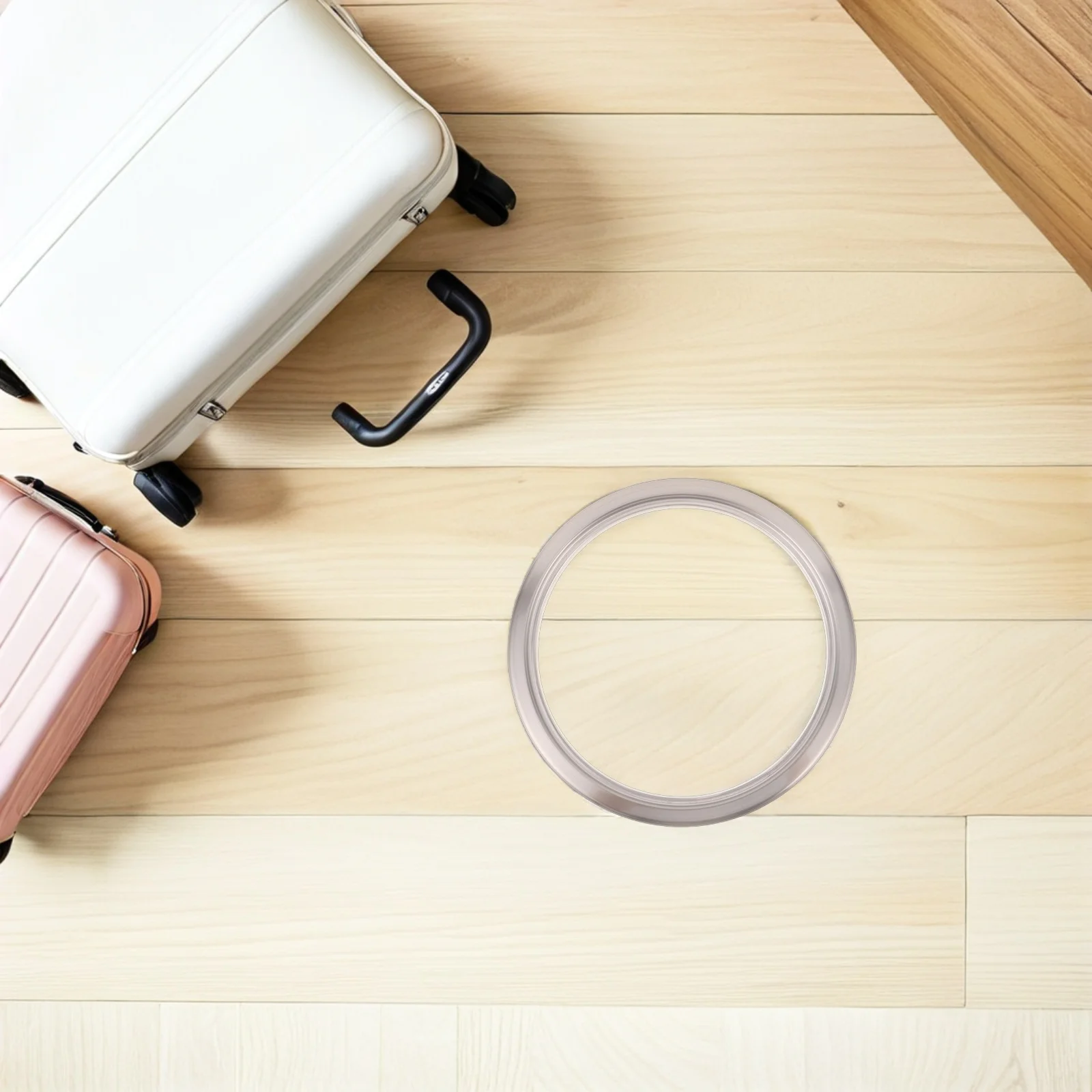 

Кольцо для мусорного бака из нержавеющей стали, встроенная утопленная крышка для мусора, поворотная верхняя крышка, сменное кольцо для крышки мусорного бака для кухни