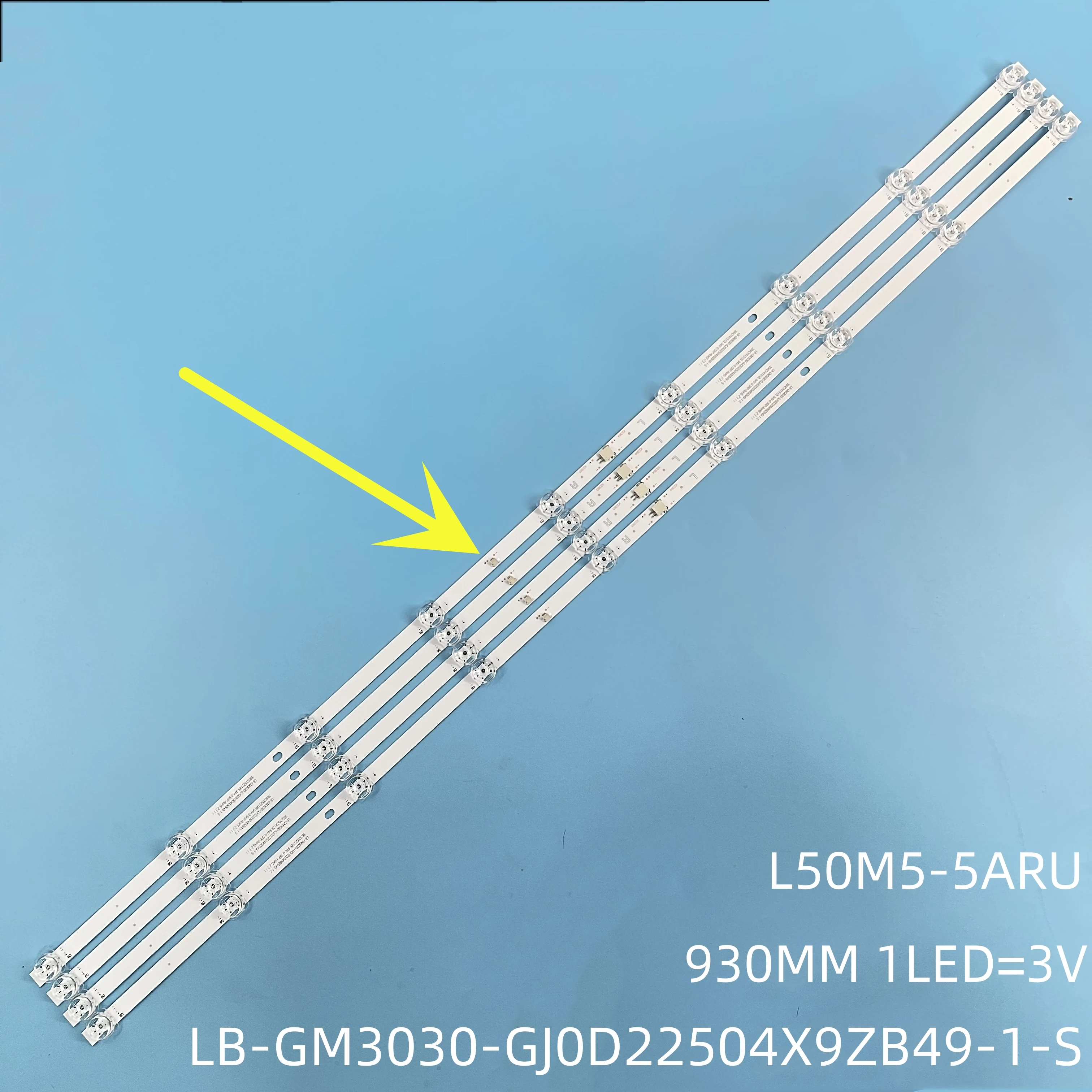 

LED Backlight strip bar for L50M5-5ARU L50M5-AD LED-50U670PLED50U570P JL.D50091330-140ES-M-V01 0D50D09-ZC23AG-03 303TT500046