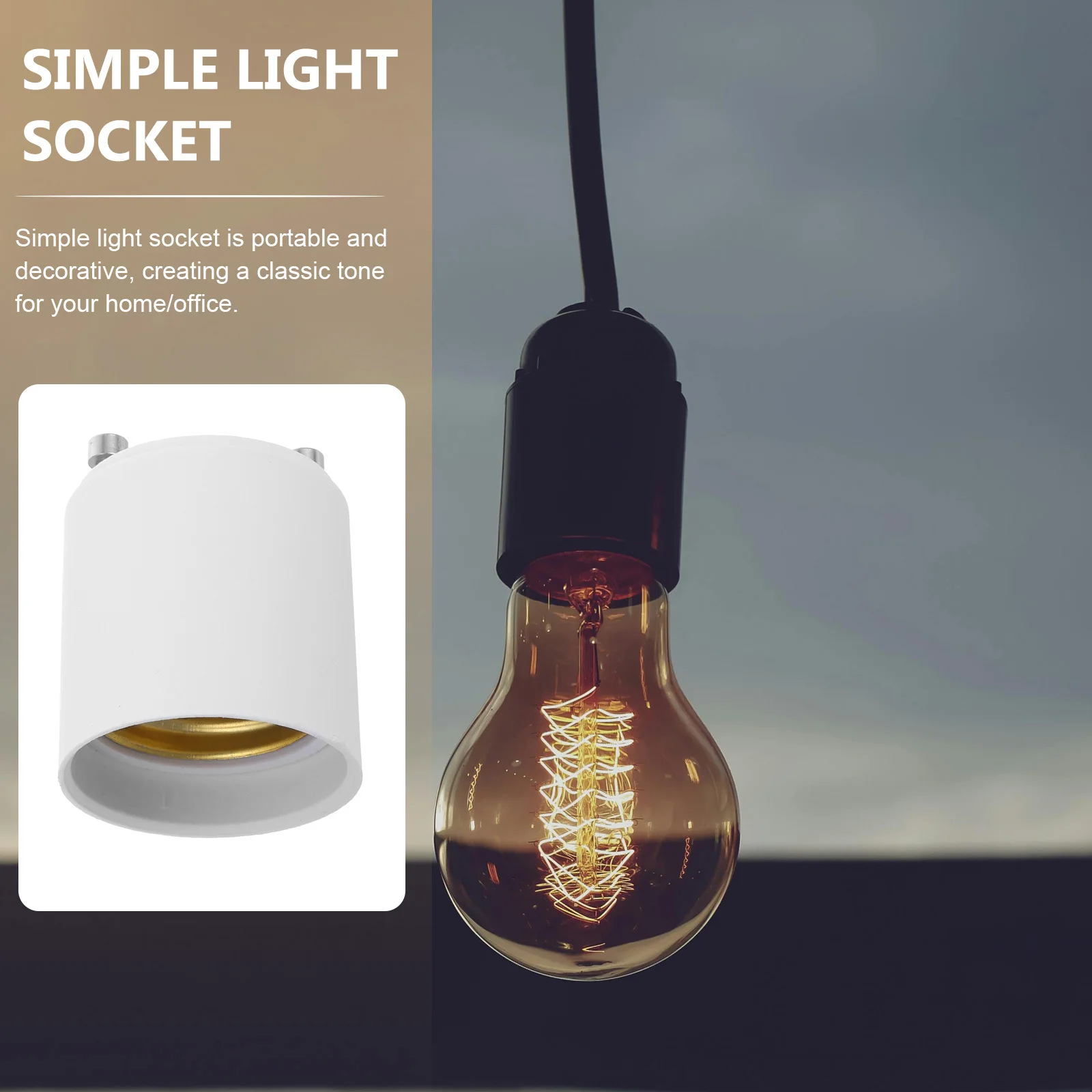 3 قطعة Gu24 إلى E26 E27 محول محول مقبس الإضاءة مقاومة للحرارة لمبة قاعدة محول للمنزل مكتب تركيبات الإضاءة التجزئة