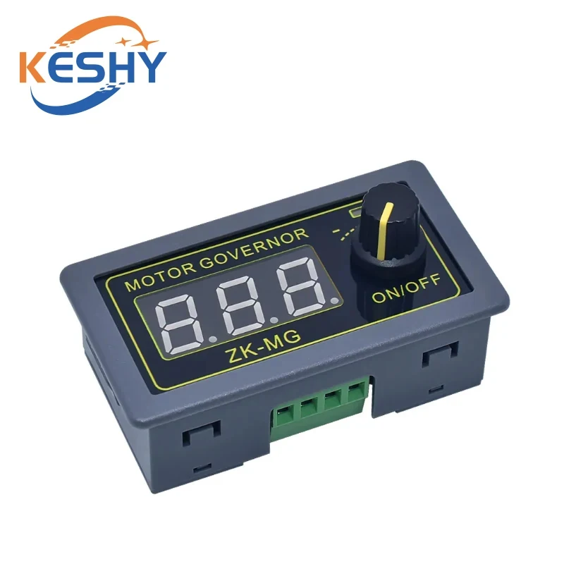 DC 5-30V 12v 24v 5A DC Motor Controller PWM Adjustable Speed Digital display encoder duty ratio frequency MAX 15A ZK-MG