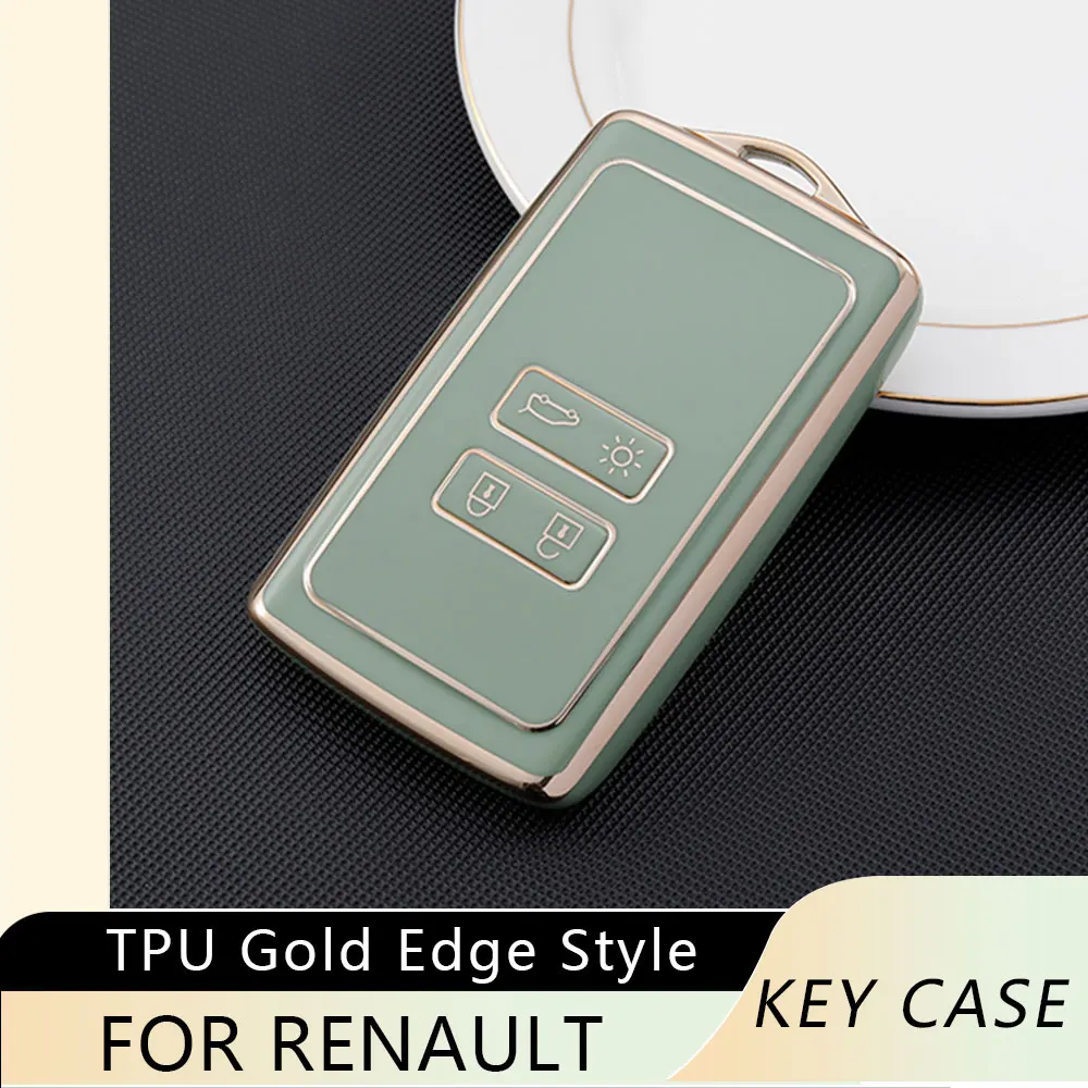 TPU Car Key Cover Case per Renault Megane Key Case Megane 3 4 per Renault Kaptur talismano Sandero Kadjar Clio Keyless Shell Fob