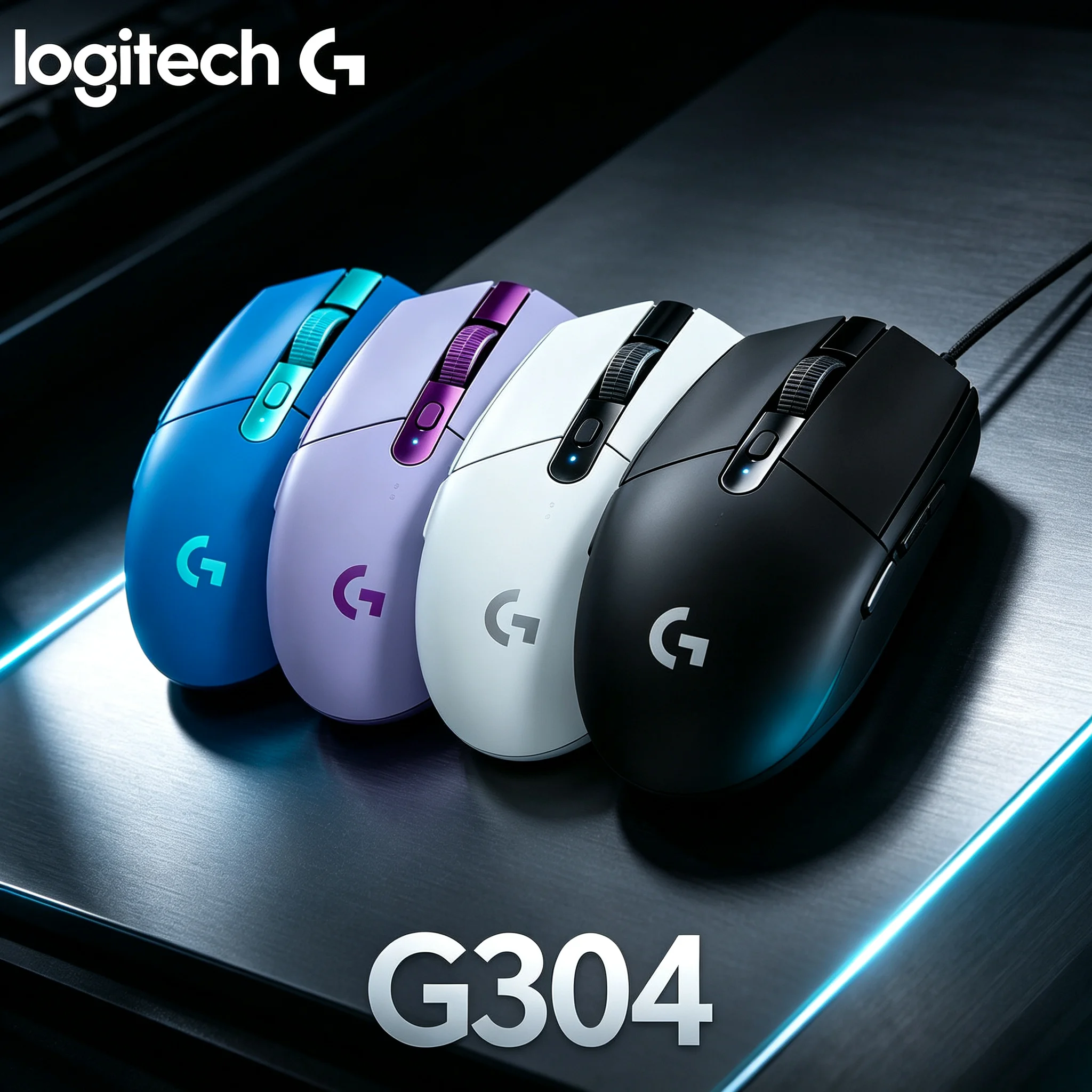 Logitech G304 High‑Speed Response Wireless Gaming Mouse For Online E‑sports And Office Daily Tasks