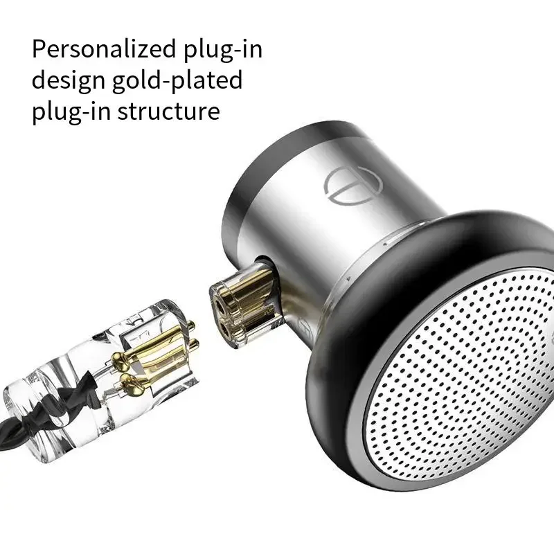 TRN EMA 14.2 مللي متر سائق ديناميكي في الأذن سماعة باس معدن شقة رئيس التوصيل ياربود استبدال سماعة T350 MT4 لشاومي