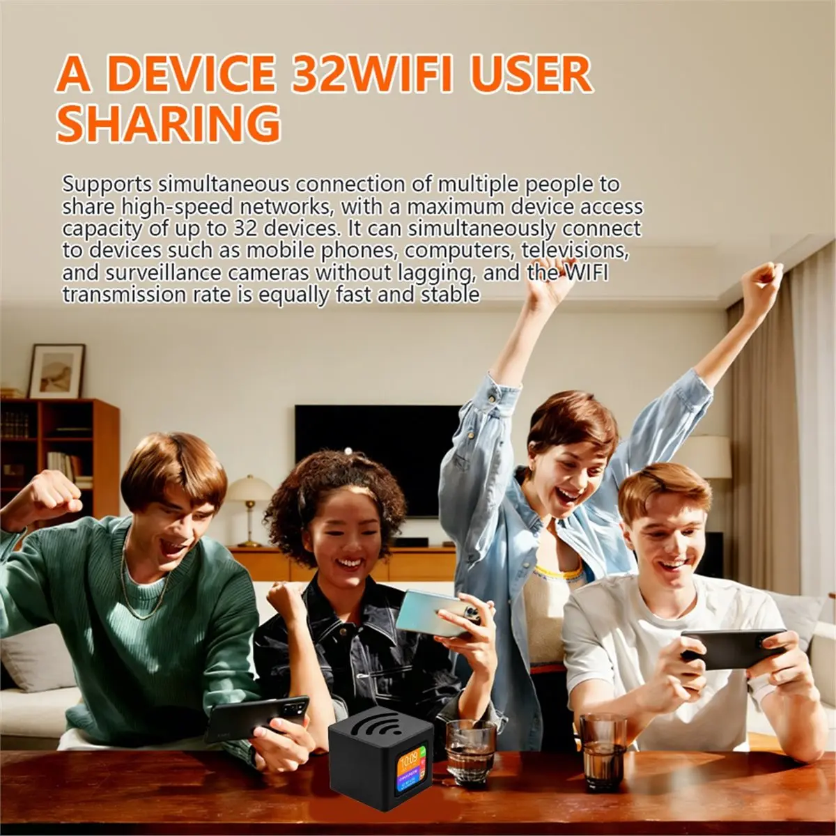 

Мобильный Wi-Fi роутер A41T 4G WIFI6 с поддержкой SIM-карты, скоростью до 300 Мбит/с, LED-дисплеем и стабильным подключением LTE, миниатюрный карманный Wi-Fi маршрутизатор