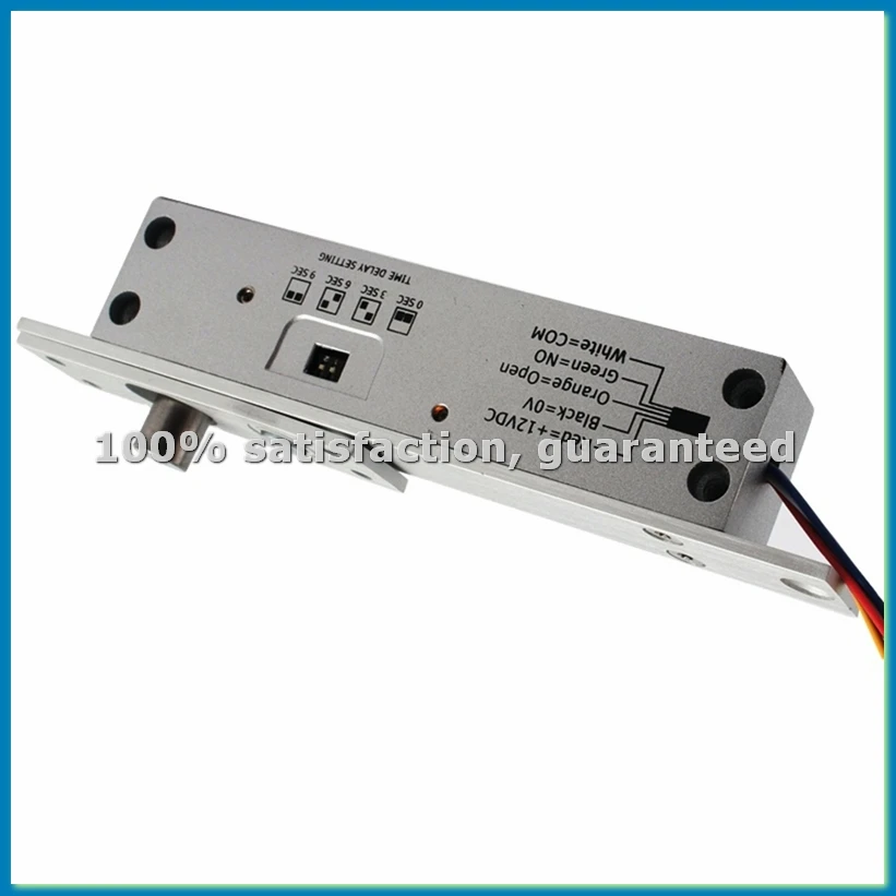 

Электрический врезной замок Fail Safe/Fail Secure DC12V с регулируемой задержкой времени для контроля доступа - ABRM